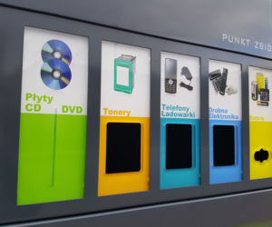 Punkt zbiórki elektroodpadów w Nowym Sączu