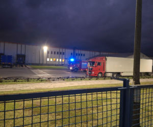 Wyciek amoniaku w zakładach mięsnych w Starachowicach. Ewakuowano 130 osób, jedna trafiła do szpitala