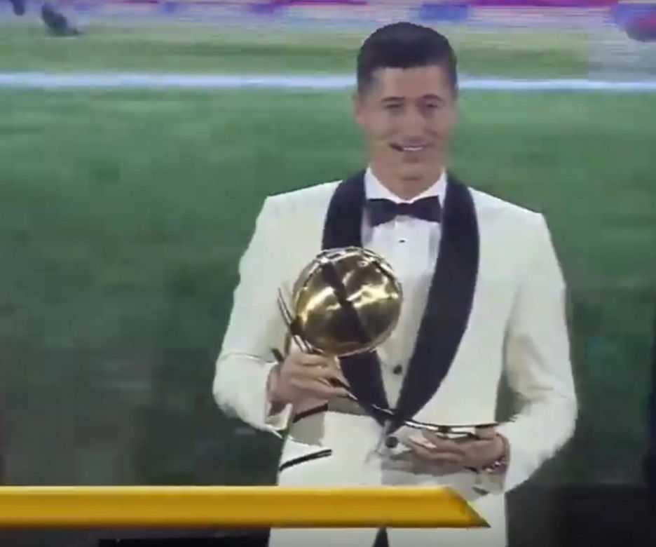 Robert Lewandowski. Globe Soccer Awards