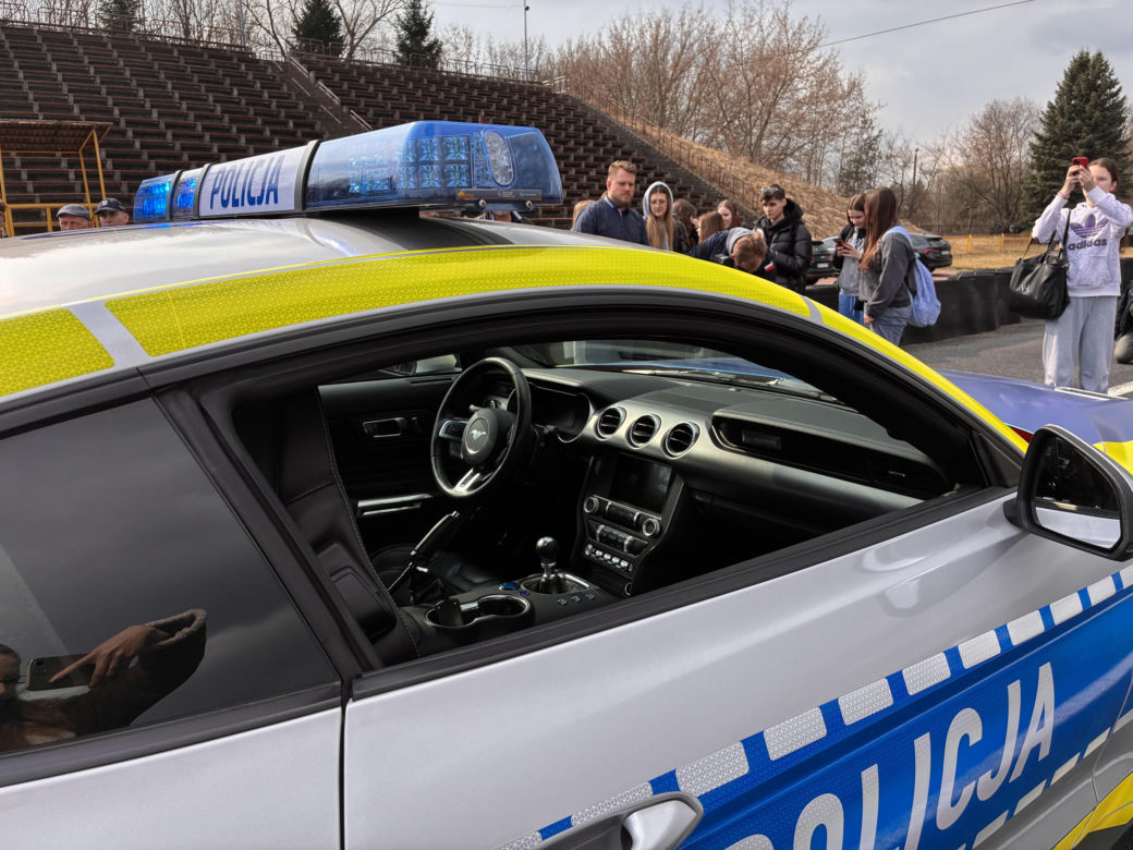 Ford Mustang w służbie radomskiej policji