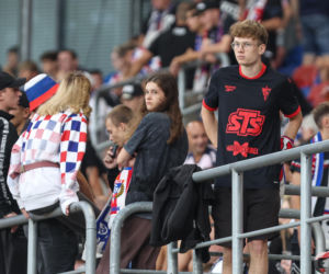 Górnik Zabrze - AS Monaco: Zdjęcia kibiców i zawodników z meczu eliminacji Ligi Konferencji