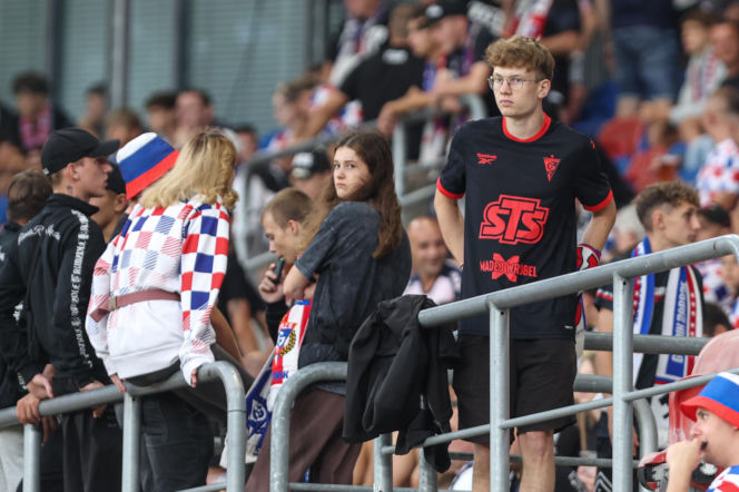 Górnik Zabrze - AS Monaco: Zdjęcia kibiców i zawodników z meczu eliminacji Ligi Konferencji