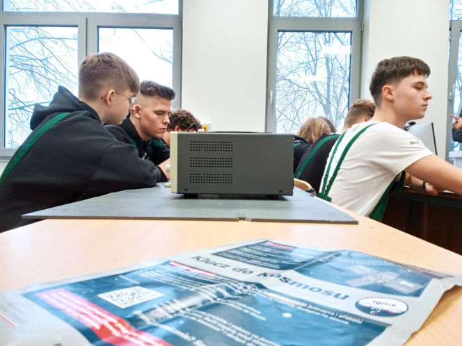 Kosmiczny projekt w siedleckim BCU Nr 1