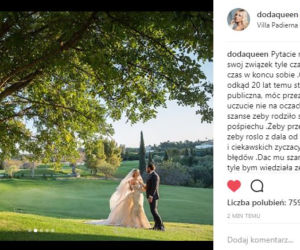Sesja ślubna Dody i Emila Stępnia