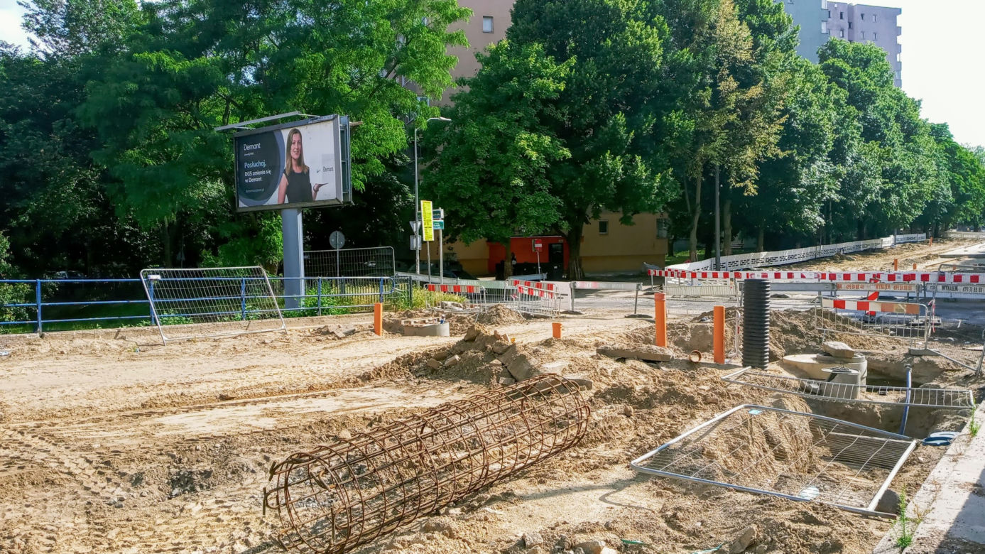 "Torowa rewolucja" w Szczecinie - czerwiec 2021