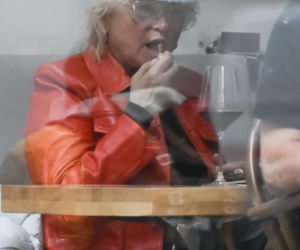 Katarzyna Figura przytula Maćka Musiałowskiego