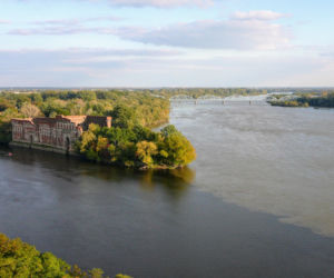 Ujście Narwi do Wisły w Nowym Dworze Mazowieckim