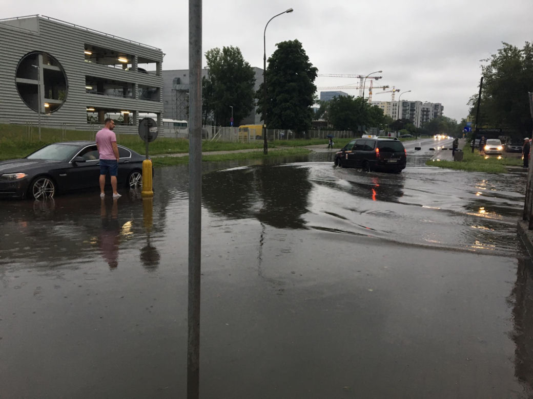 Warszawa pod wodą