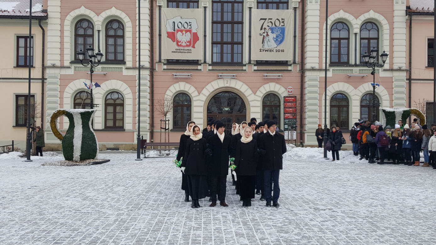 Polonez na żywieckim rynku