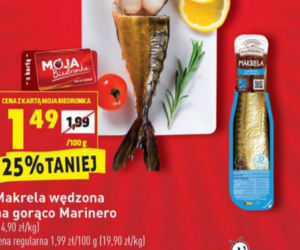 makrela wędzona 1,49 zł/100 g