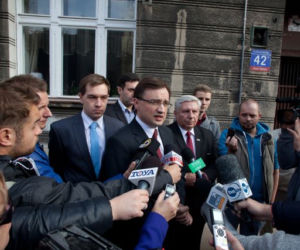 Ziobro, konferencja