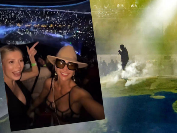 Tak Justyna Steczkowska bawiła się na koncercie Kanye Westa. Jego przeszłość jej nie przeszkadza?