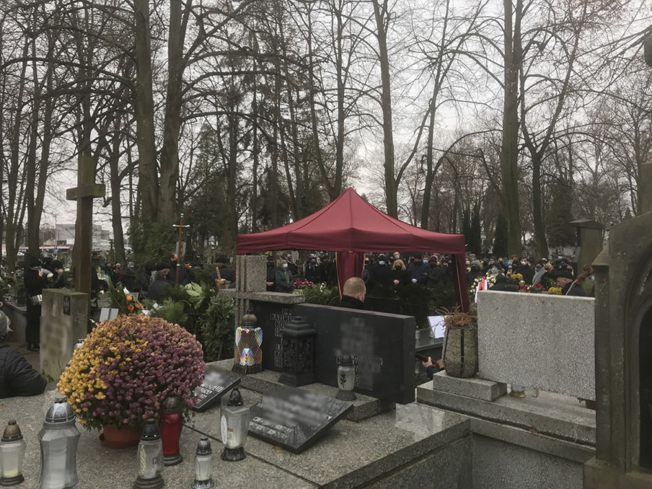 Pogrzeb Piotra Machalicy w Cżęstochowie