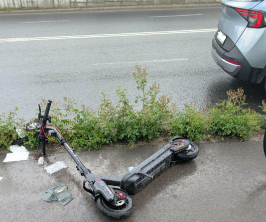 Wypadek na ścieżce rowerowej w Starachowicach
