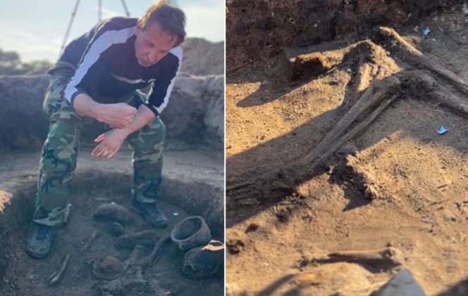 Grób wojownika i tajemniczy pochówek kobiety. Archeolodzy odkryli niezwykłe skarby