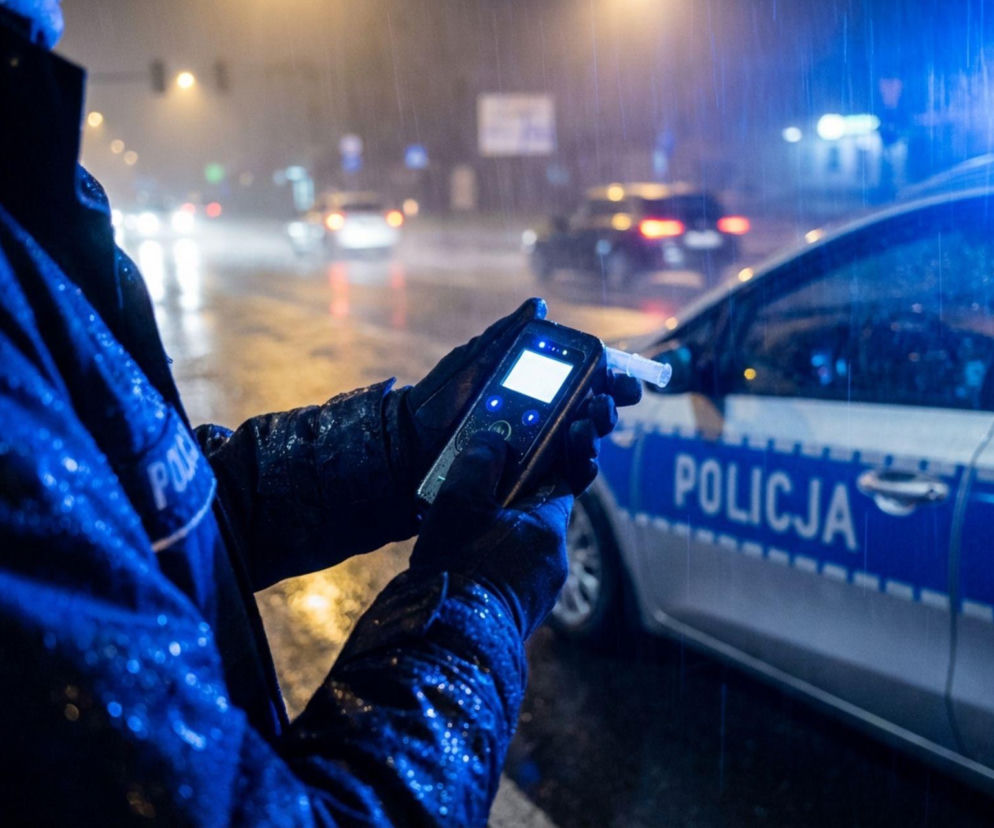 Policyjny pościg w Tarnobrzegu. Pijany kierowca busa miał 1,4 promila