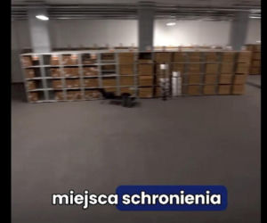 Schron powstaje w metrze. Tysiące łóżek, koców i śpiworów!