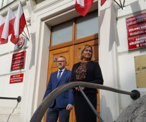 Pracownicy sanepidu w Bydgoszczy wyszli na ulice i zaprotestowali! [ZDJĘCIA]