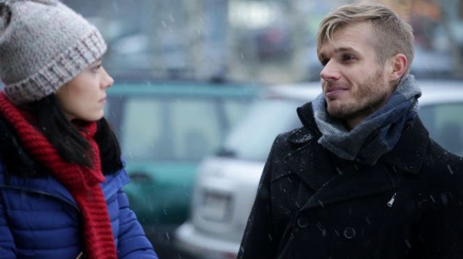 M jak miłość odc. 1216. Iza (Adriana Kalska), Artur (Tomasz Ciachorowski)