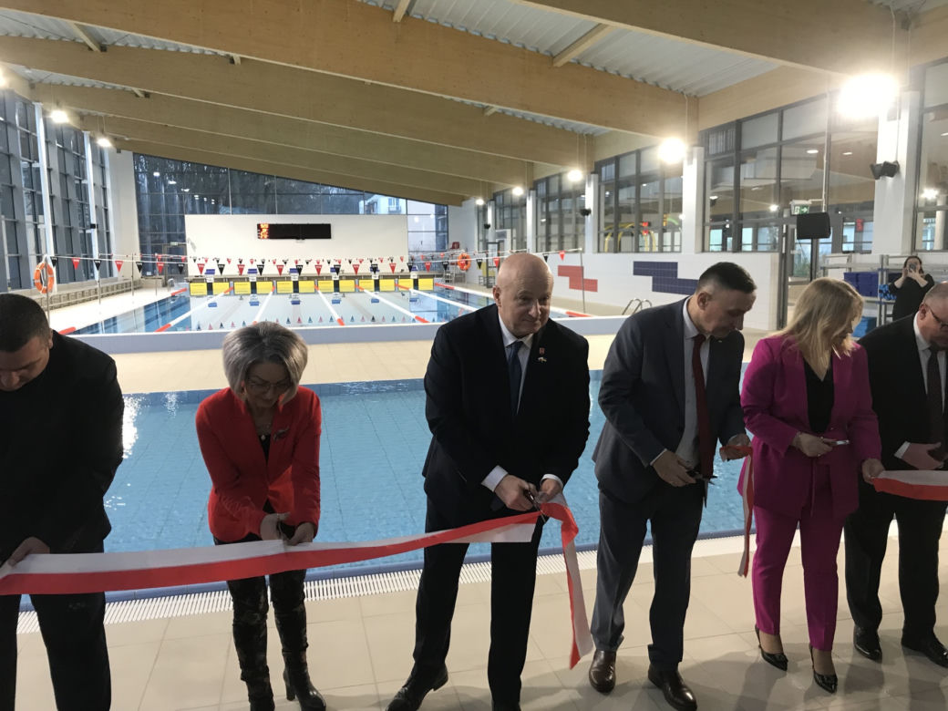 Otwarcie krytej pływalni w Kraśniku
