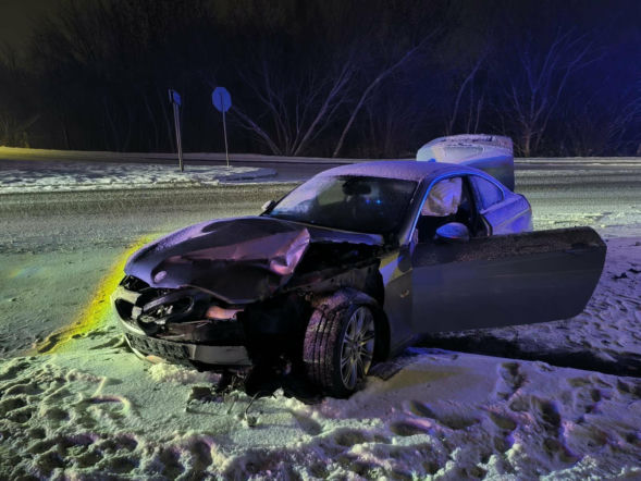 Wypadek u zbiegu ulic Ostrowieckiej i Benedyktyńskiej