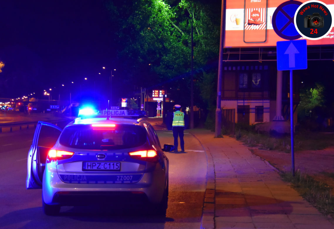 Śmiertelny wypadek na Radzymińskiej. Motocyklista nie miał szans na przeżycie