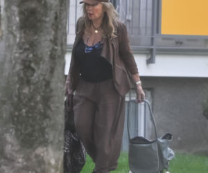 Agnieszka Perepeczko wystroiła się na bazar