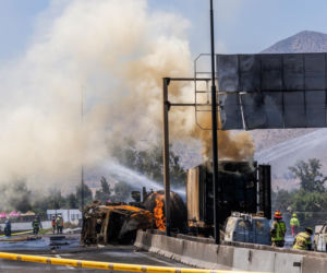 Potężny wybuch na ruchliwej trasie! Wiele ofiar