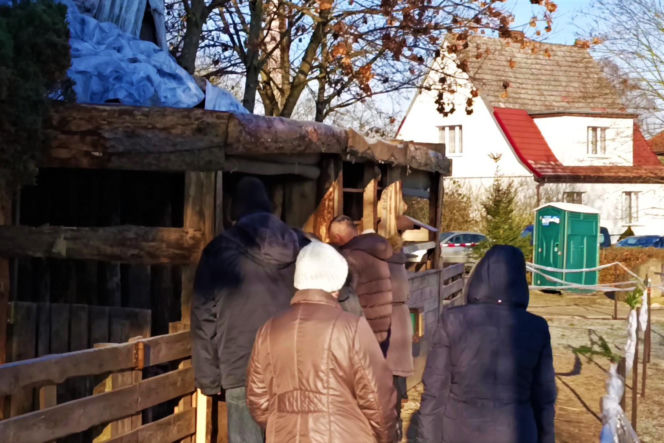 Żywa szopka w Żydowcach