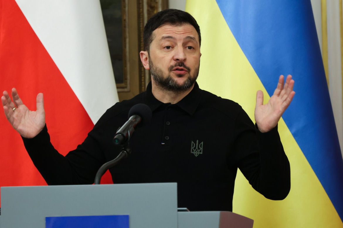 Prezydent RP Andrzej Duda i prezydent Ukrainy Wołodymyr Zelenski
