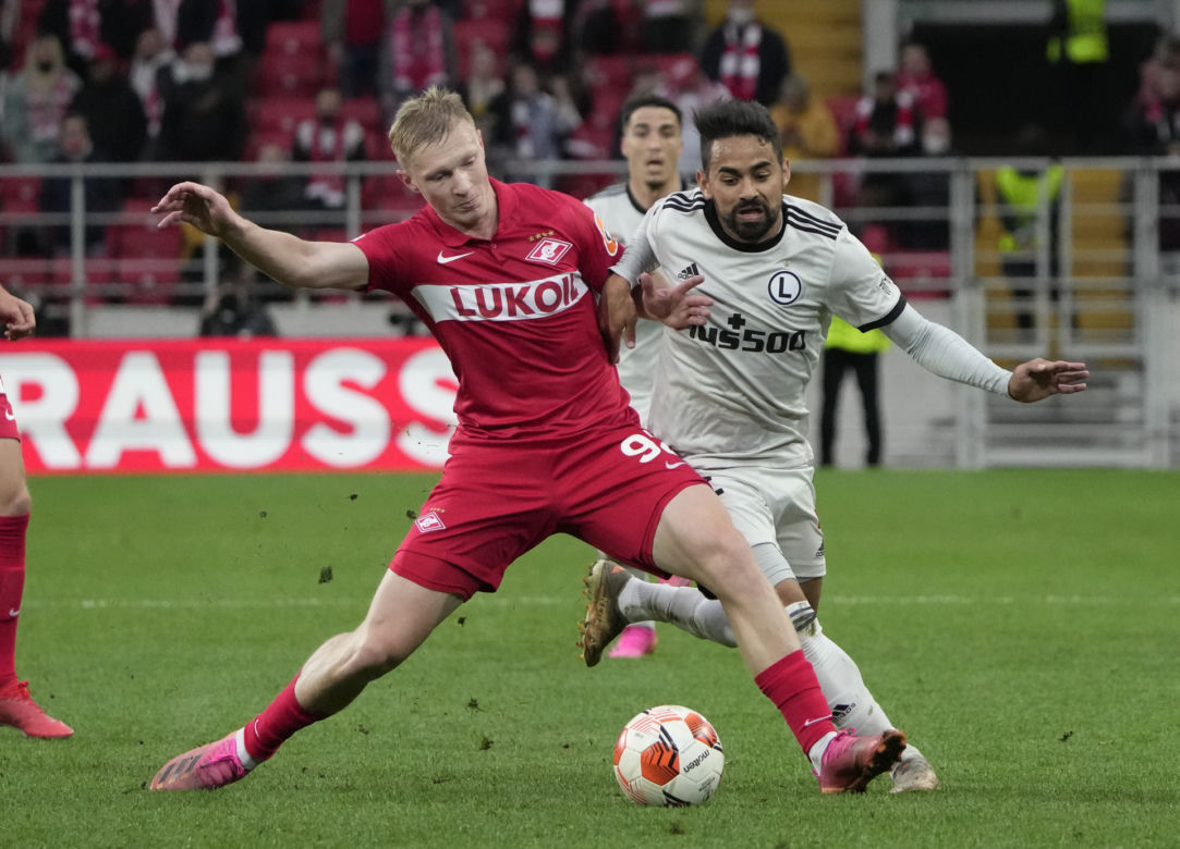 Mecz Spartak - Legia
