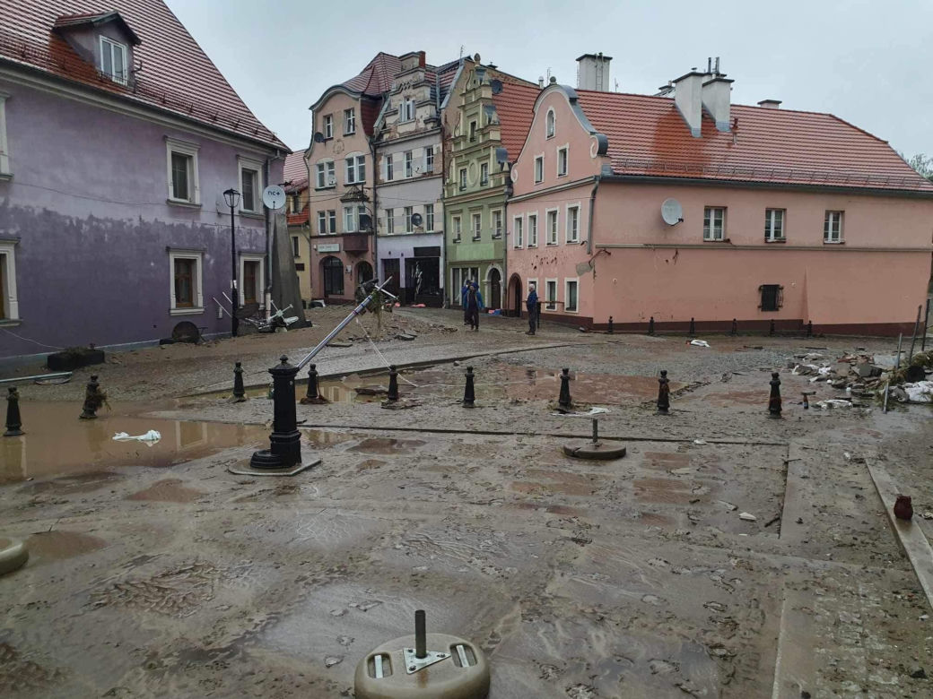 Tak wygląda Kłodzko po opadnięciu wielkiej wody