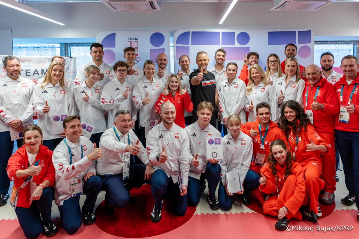 Karol Nawrocki na Zimowych Igrzyskach Olimpijskich