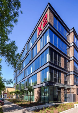 Fasada biurowca X2 Boutique Office