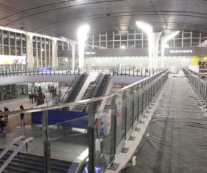 Remont hali głównej Dworca Centralnego (styczeń 2016)