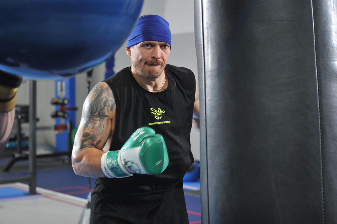 Tak do walki we Wrocławiu trenuje Ołeksandr Usyk. Byliśmy na jego treningu