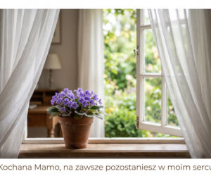 Kartka z życzeniami na Dzień Mamy