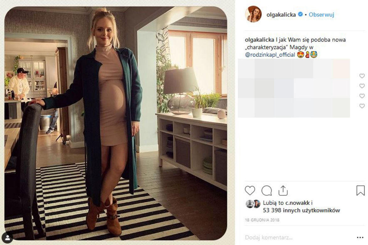 Olga Kalicka boi się o swoje dziecko