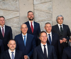 wicepremier - minister obrony narodowej Władysław Kosiniak-Kamysz wziął udział w spotkaniu ministrów obrony NATO w Brukseli
