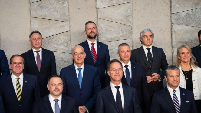 wicepremier - minister obrony narodowej Władysław Kosiniak-Kamysz wziął udział w spotkaniu ministrów obrony NATO w Brukseli