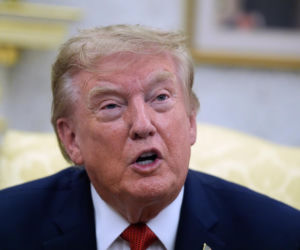 Prezydent USA Donald Trump uciszał w poniedziałek dziennikarkę CNN Kristen Holmes