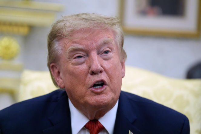 Prezydent USA Donald Trump uciszał w poniedziałek dziennikarkę CNN Kristen Holmes