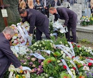 Pogrzeb dziennikarza Rafała Poniatowskiego