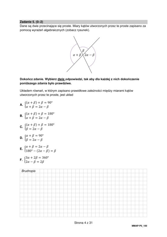 Matura 2023. Arkusz pokazowy matematyka