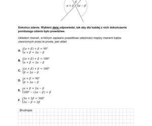 Matura 2023. Arkusz pokazowy matematyka