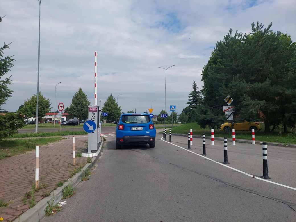 Szpital "papieski" ma nowy system parkingowy
