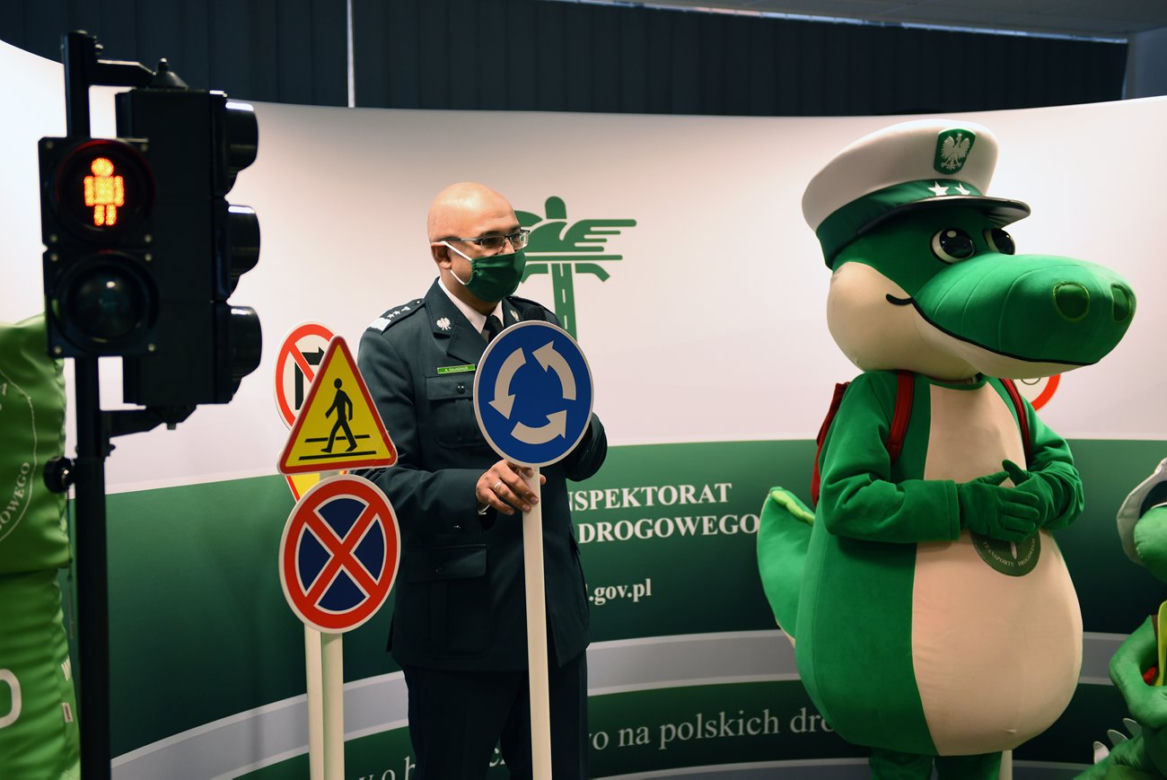 Lekcja bezpieczeństwa ruchu drogowego z Pierwszą Damą