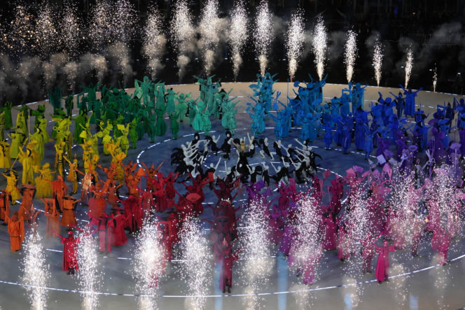 Ceremonia otwarcia IO Mediolan-Cortina d'Ampezzo