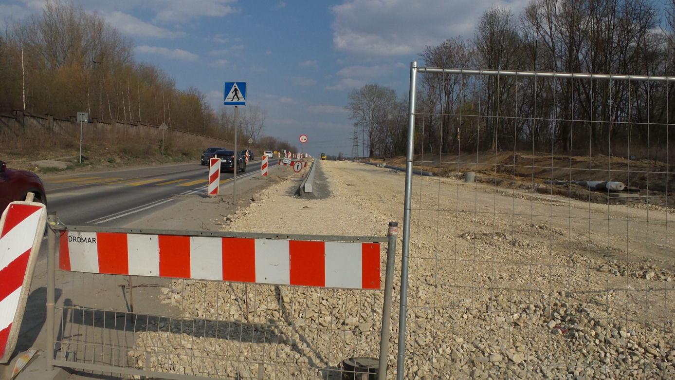 Kraków: Prace na Igołomskiej idą pełną parą, wielka inwestycja trwa