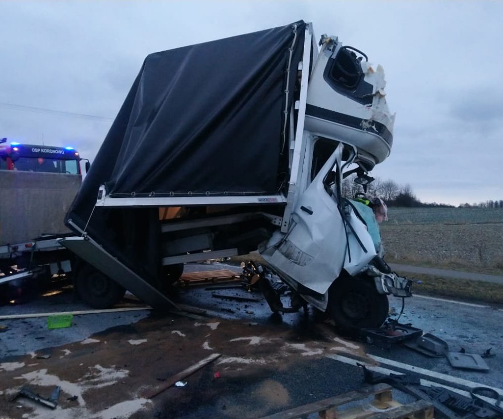 Koszmarny wypadek w Gościeradzu koło Bydgoszczy. Nie żyje 24-latek